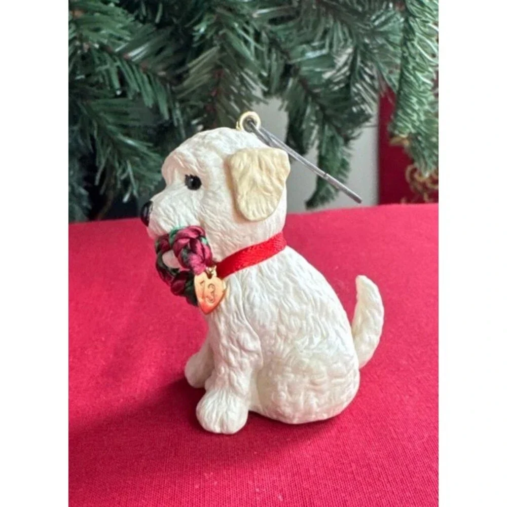 Hallmark Puppy Love 2013 #23 Labradoodle Goldendoodle Dog Ornament QX9065
